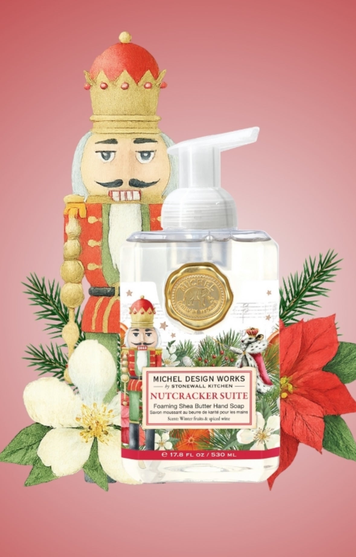 NUTCRACKER SUITE SKUMMENDE HÅNDSÅPE Michel Design Works