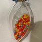 Julekule candy 6 cm Goodwill