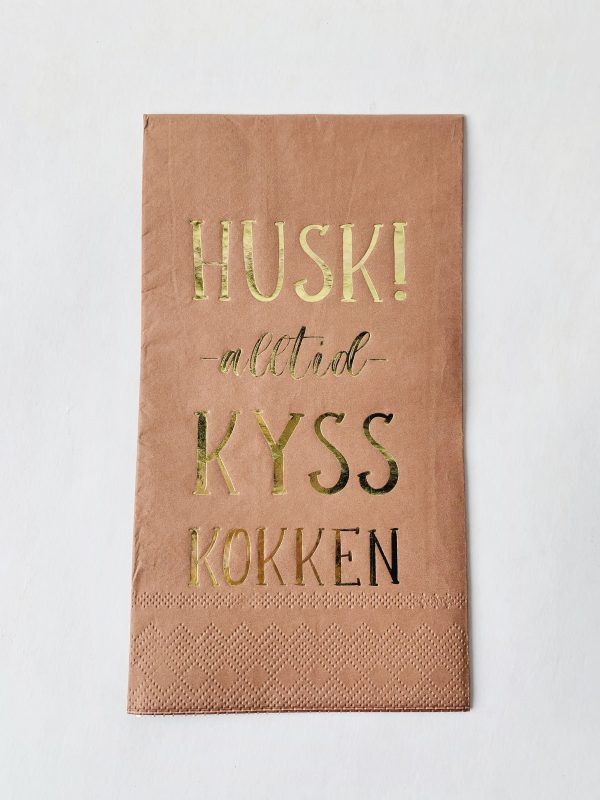 Buffet serviett Kyss kokken Trend design