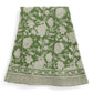 Duk lin Indian Rose - grønn - rund 220cm Chamois