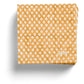 Serviett middag Medallion gul oker 50 stk Chamois