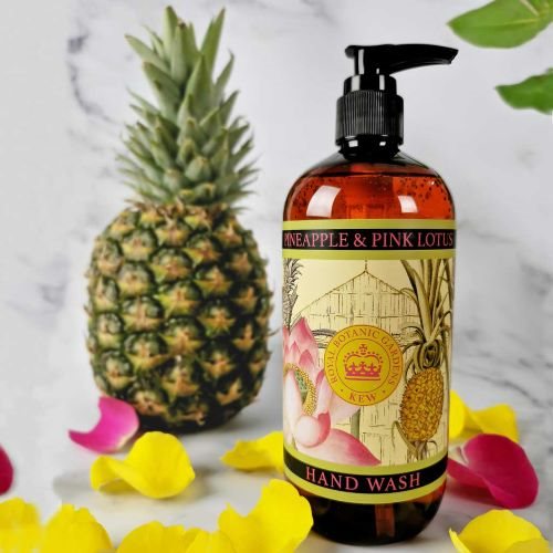 Såpe flytende Pineapple & Pink Lotus 500ml Kew Garden