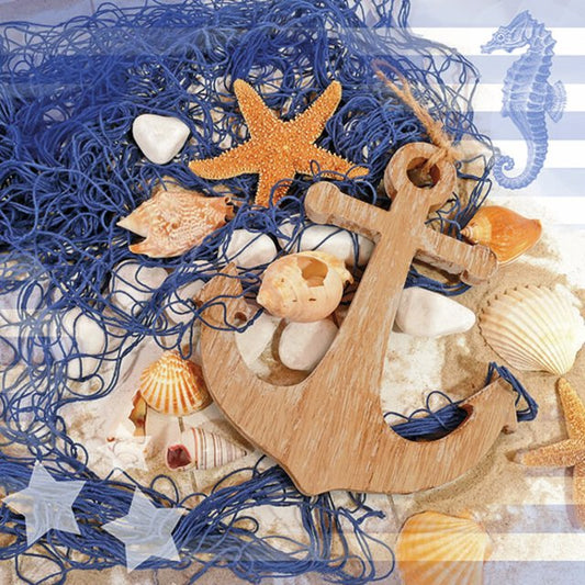 Serviett lunsj Nautic elements Ambiente
