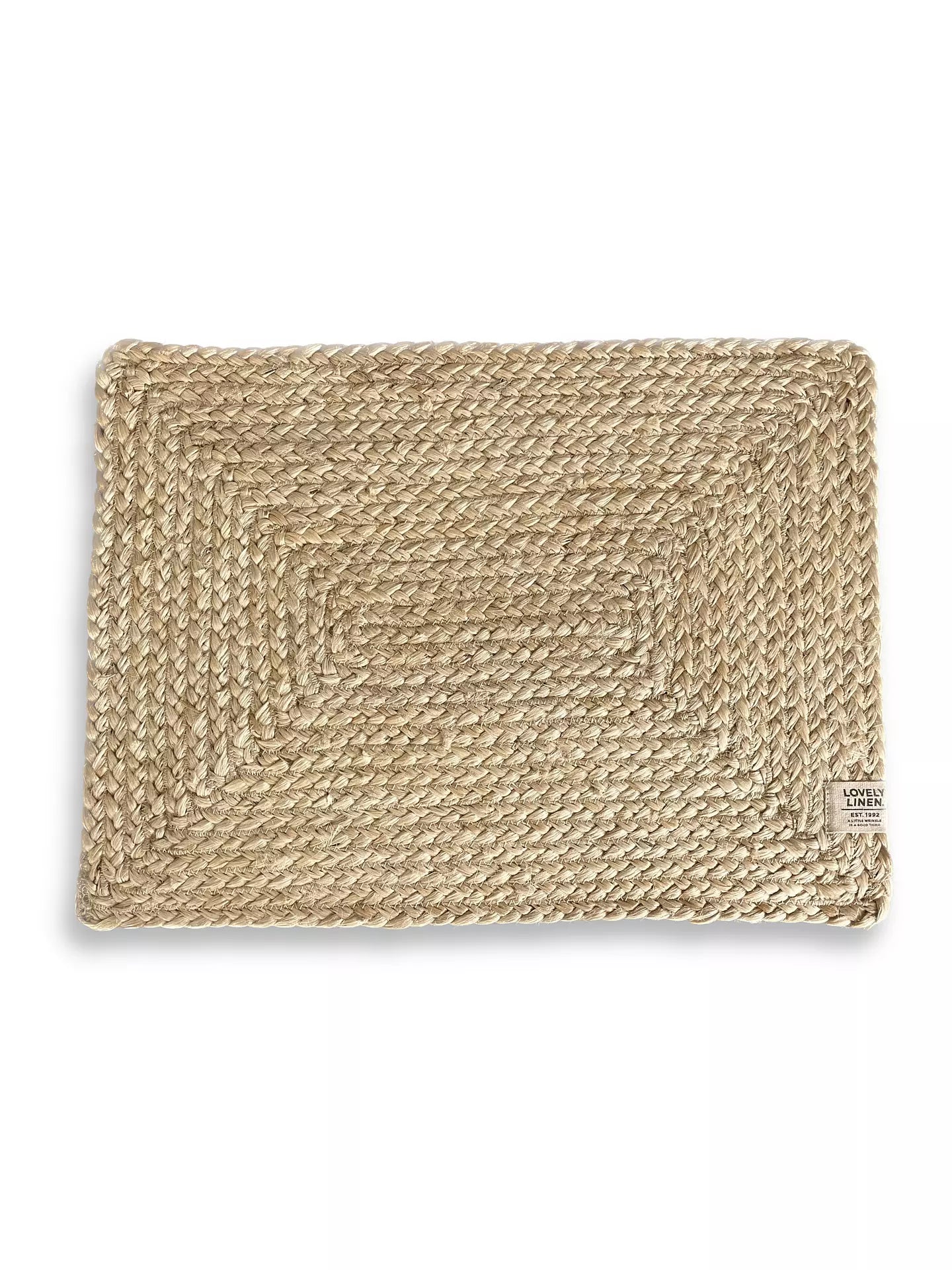 Dekkebrikke bast 33x45 Lovely linen