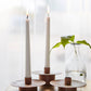Vase glass klar flaske 16 cm romance Affari