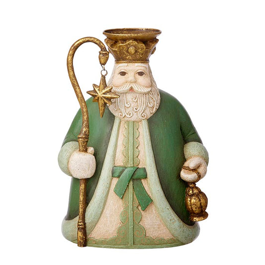 Jul Lysestake Santa Ivy grønn 18 cm Bungalow