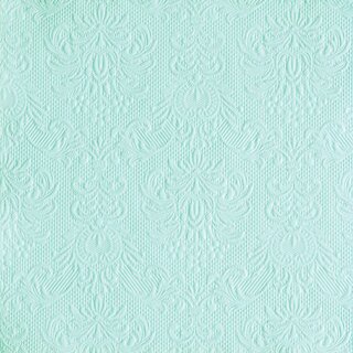 Serviett middag ensfarget aqua mint Elegance Ambiente