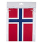 Flagg Girlander Norge med 7 flagg