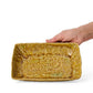 Ildfast form liten ananas pineapple oker gul Sthål