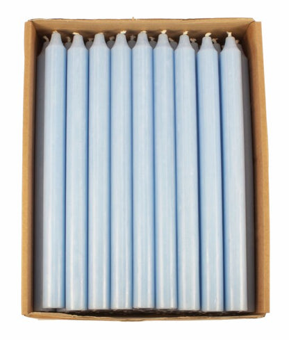 Tynne lys 18 og 28 cm blå lys blå  Kiri