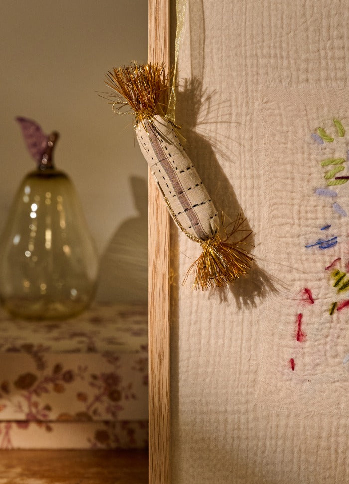 Toffee no 07 Vintage Kantha Hot Blanket Sissel Edelbo