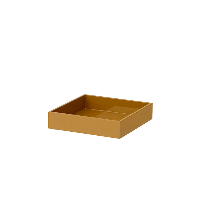 Serviett middag Medallion gul oker 50 stk Chamois
