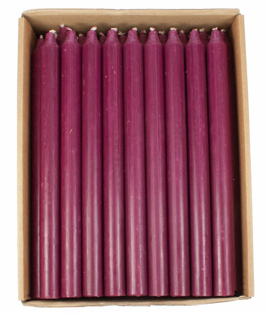 Tynne lys 28 cm plomme Kiri