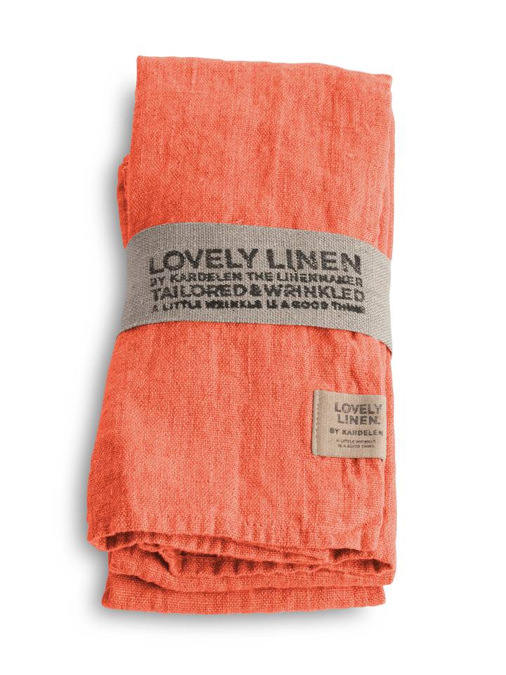 Duk lin peach 145x300 Lovely linen