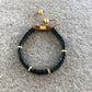 Armbånd sort Nordic Icon
