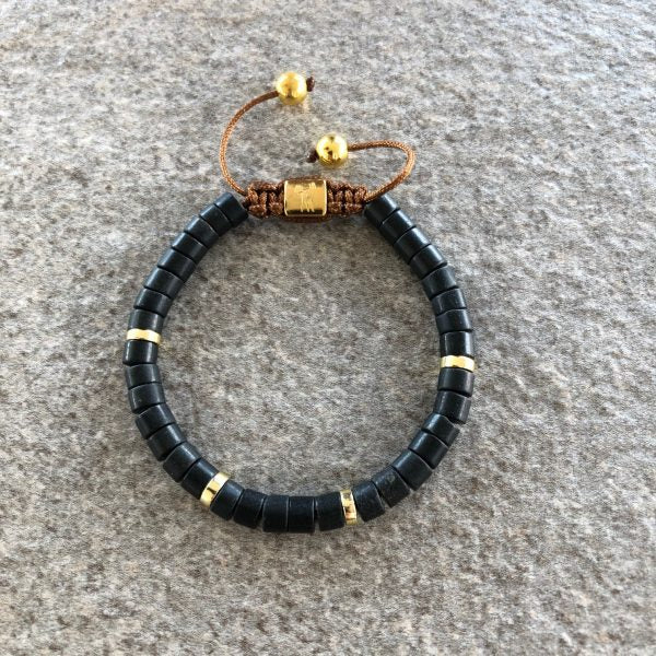 Armbånd sort Nordic Icon