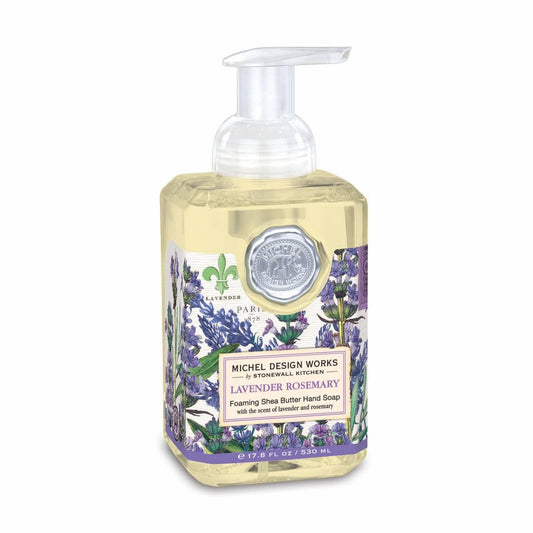 LAVENDER ROSEMARY SKUMMENDE HÅNDSÅPE Michel Design Works