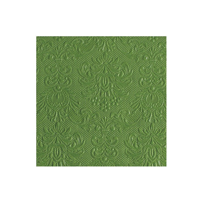 Serviett lunsj ensfarget ivy green julegrønn Elegance Ambiente