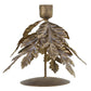 Lysestake blader antikk messing Chic Antique