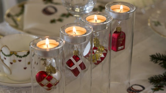 Glass lysestake liten fra Brink Nordic