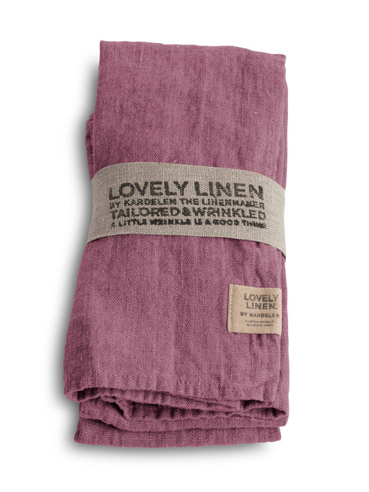 Linserviett old rose Lovely linen