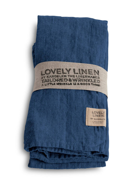 Linserviett jeans blue Lovely linen