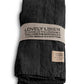 Linserviett dark grey Lovely linen