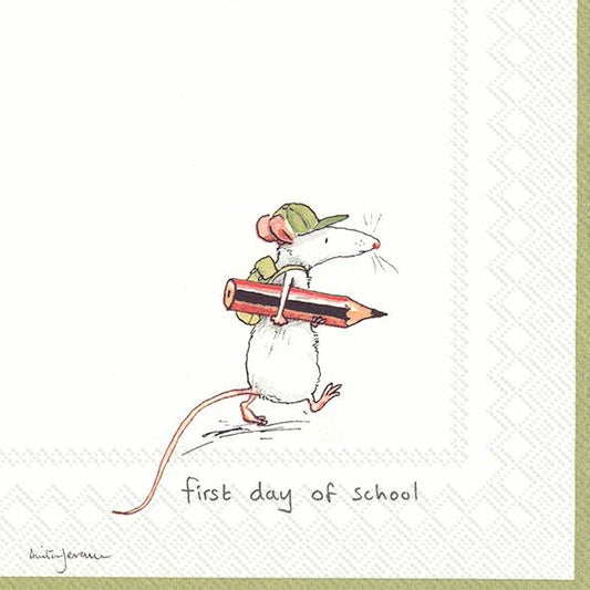 Serviett lunsj skolestart IHR