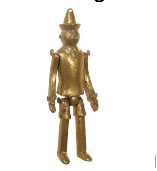 Pinocchio messing farget Shishi