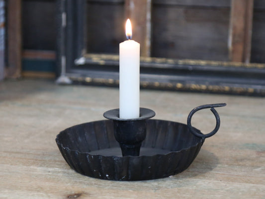 Kammerstake sort rustikk matt Chic Antique