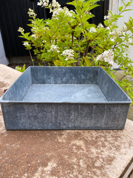Brett fat French tray firkantet sink Chic Antique