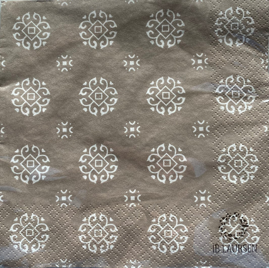 Serviett lunsj beige IB Laursen