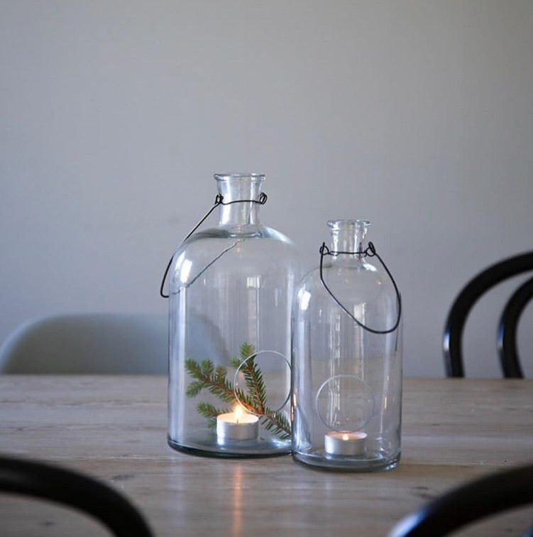 Lykt flaske  I am interiør
