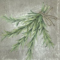 Serviett lunsj urter rosmarin Herbal Rosemary IHR