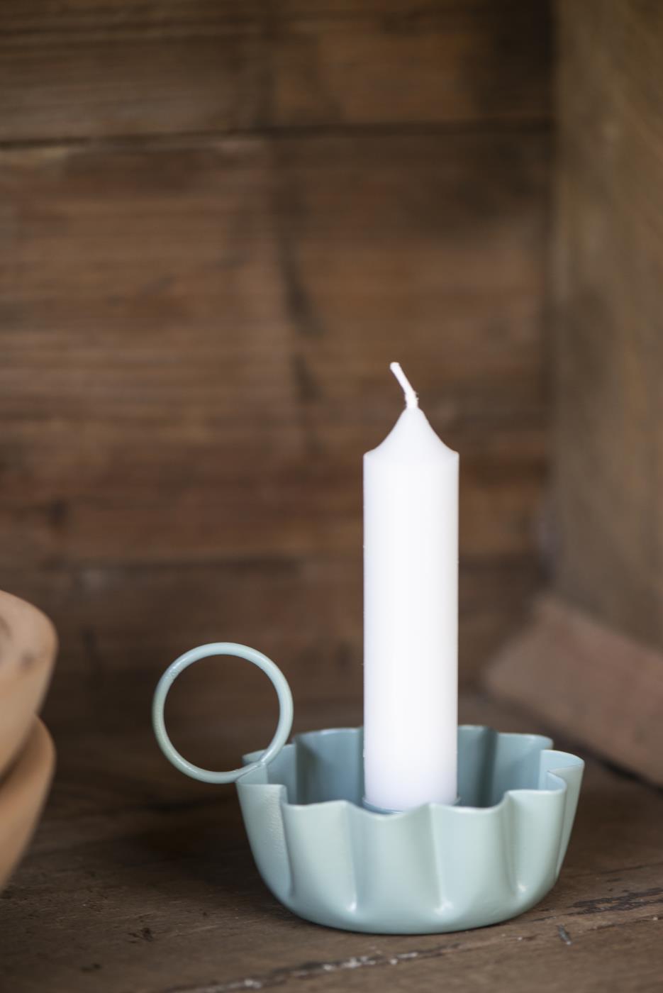 Lysestake jadegrønn med hank Ib Laursen