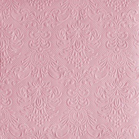 Serviett kaffe pastel rose Elegance Ambiente
