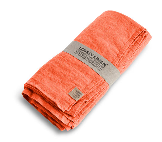 Duk lin peach 145 x250 Lovely linen