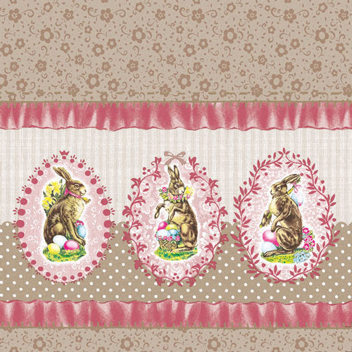 Serviett lunsj Nostalgic easter rose Ambiente
