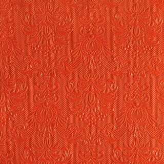 Serviett kaffe oransje Elegance Ambiente
