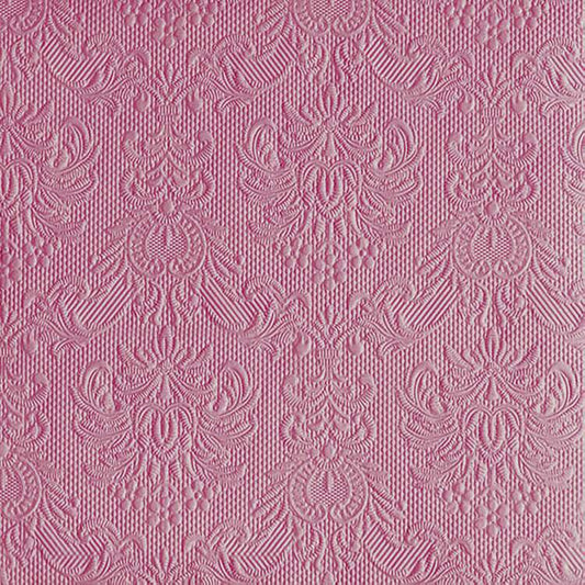 Serviett kaffe pale rose mørk gammelrosa Elegance Ambiente